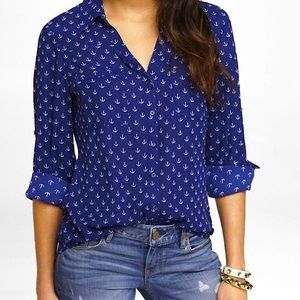 Express portofino blouse size small